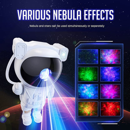 Night Light Projector - Cool Stuff Tiktok Trend Items, Galaxy Star Astronaut Space Ceiling Projector, Led Lights for Bedroom Accessories Kids Room Decor, Starry Nebula Lamp