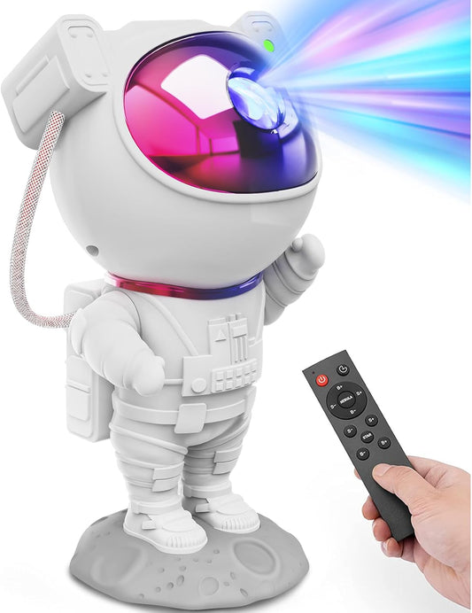 Colorful Astronaut Galaxy Projector - Special Limited Edition Star Lights for Bedroom Astronaut Space Projector, Starry Ceiling Lamp with Timer & Remote, Adults Room Decor